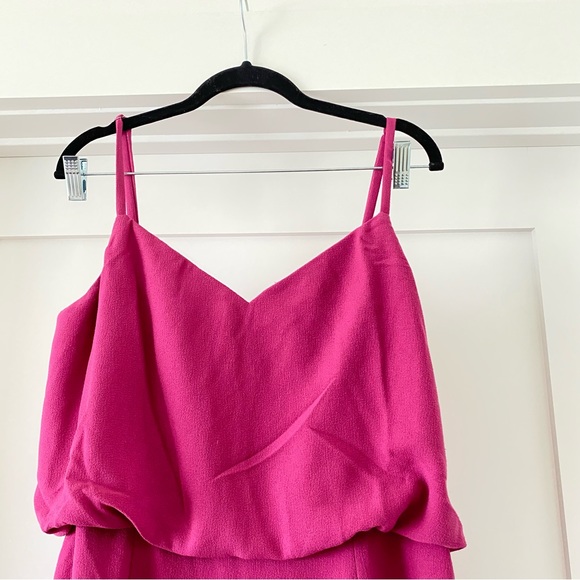 Dress The Population Gracelyn Hibiscus Pink Maxi Dress - Picture 5 of 10